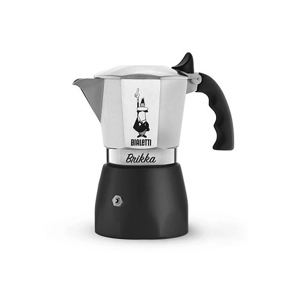 Bialetti Brikka Moka Pot- All Sizes 3 Bialetti Brikka Moka Pot- All Sizes