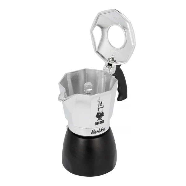 Bialetti Brikka Moka Pot- All Sizes 4 Bialetti Brikka Moka Pot- All Sizes
