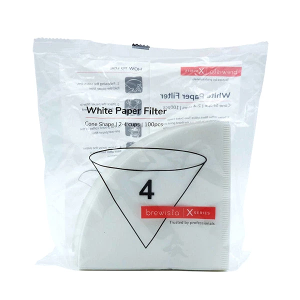 Brewista Cone Shaped Paper Filters 4 Brewista Cone Shaped Paper Filters