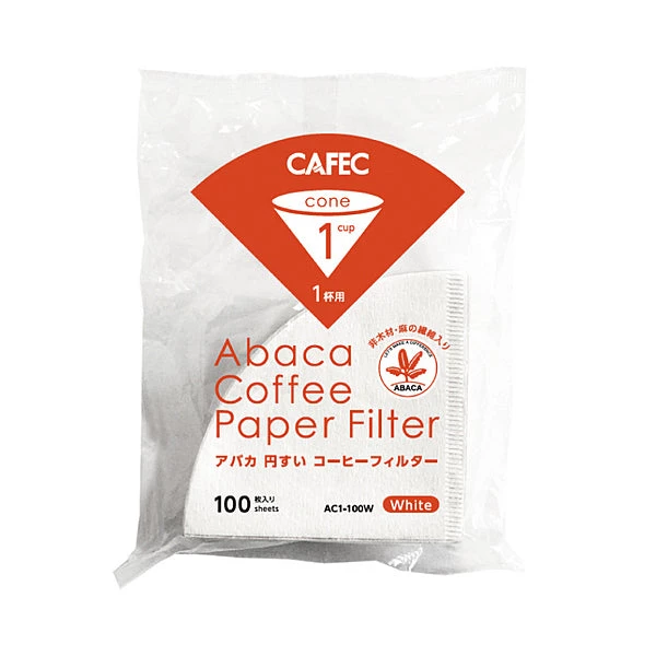 Barista Warehouse Cafec Abaca Paper Filters (100Pcs) 4 Barista Warehouse Cafec Abaca Paper Filters (100Pcs)