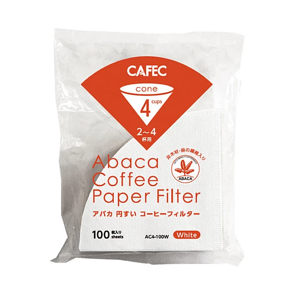 Barista Warehouse Cafec Abaca Paper Filters (100Pcs) 3 Barista Warehouse Cafec Abaca Paper Filters (100Pcs)