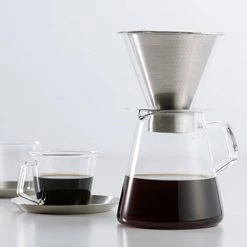 Carat Coffee Dripper & Pot - Kinto