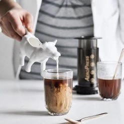 Cilio Ceramic Cow Milk Pitcher