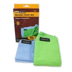 Clean Machine Monster Cloth, 2 Pack Clothes & Towels