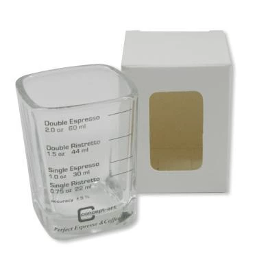 Concept-Art Barista Shot Glass, 60ml Shot Glasses & Dosing Tools 3 Concept-Art Barista Shot Glass, 60ml Shot Glasses & Dosing Tools