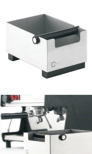 Concept-Art Coffee Knockout Bin, Stainless Steel Barista Tools 5 Concept-Art Coffee Knockout Bin, Stainless Steel Barista Tools