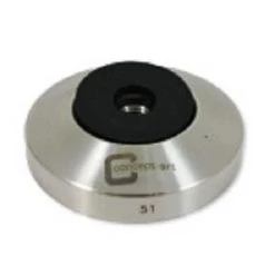 Concept-Art Coffee Tamper Base, 51mm Stainless, Flat