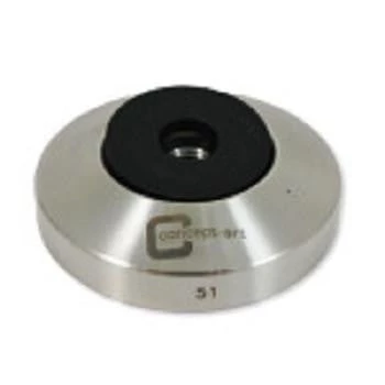 Concept-Art Coffee Tamper Base, 51mm Stainless, Flat 4 Concept-Art Coffee Tamper Base, 51mm Stainless, Flat