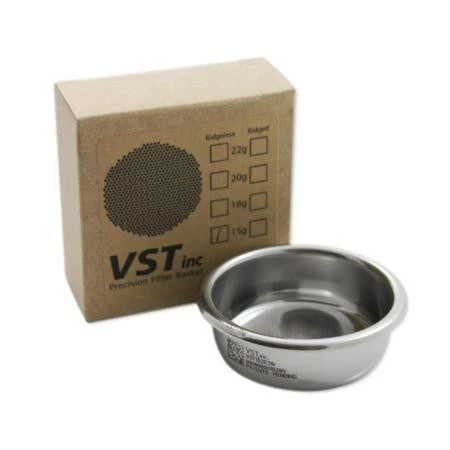 VST Precision Double Ridgeless Filter Basket, 58mm Group