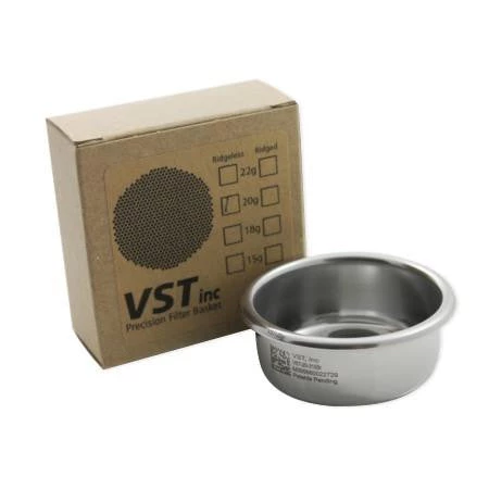 VST Precision Double Ridgeless Filter Basket, 58mm Group