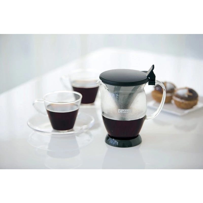 Hario Cafeor Dripper Pot - 2 Cup Black 7 Hario Cafeor Dripper Pot - 2 Cup Black