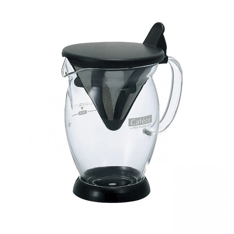 Hario Cafeor Dripper Pot - 2 Cup Black 3 Hario Cafeor Dripper Pot - 2 Cup Black