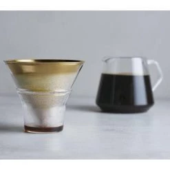 Kinto Brass Brewer Stand Set 17 Kinto Brass Brewer Stand Set