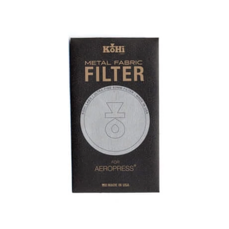 Barista Warehouse Aeropress KOHI LABS™ METAL FABRIC FILTER 3 Barista Warehouse Aeropress KOHI LABS™ METAL FABRIC FILTER