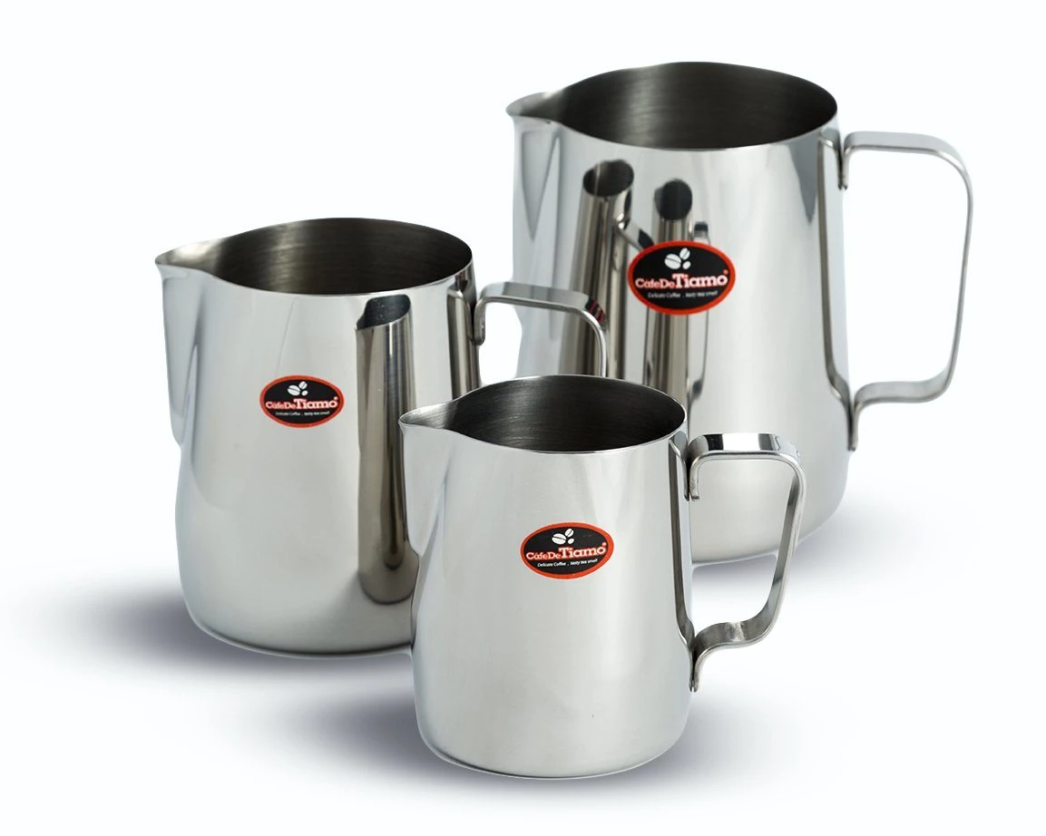 Ti Amo Gabee Milk Jug Stainless Steel 3 Ti Amo Gabee Milk Jug Stainless Steel
