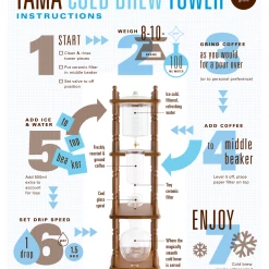 Yama Cold Drip Coffee Maker - 6-8 Cup Yama Glass