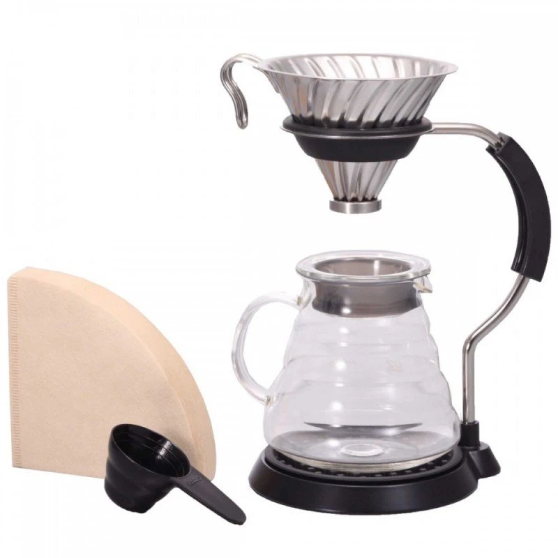 Hario V60 Pour Over Set - Metal