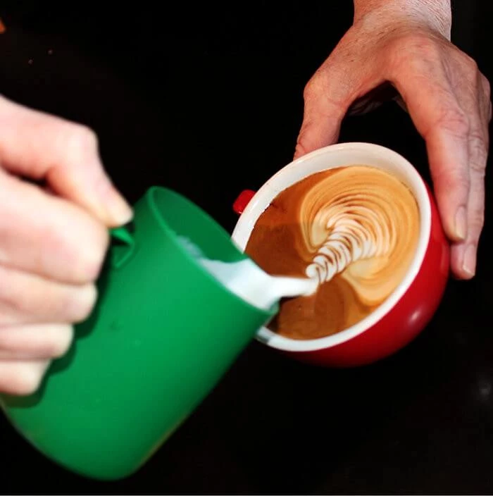 Rhino Stealth Milk Pitcher - 950ml/32oz - Green 5 Rhino Stealth Milk Pitcher - 950ml/32oz - Green