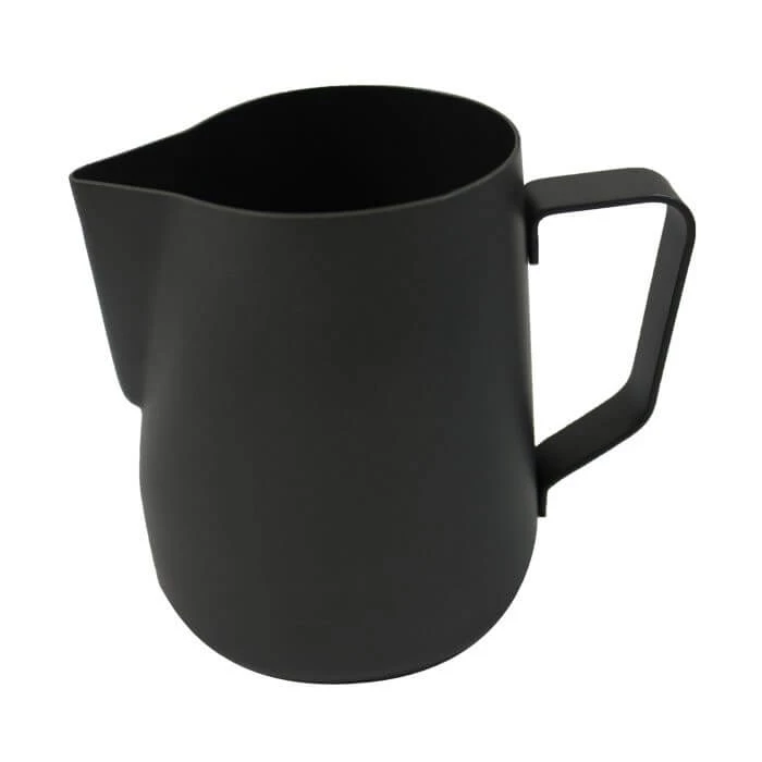 Rhino Black Stealth Milk Pitcher - 12oz/360ml 4 Rhino Black Stealth Milk Pitcher - 12oz/360ml